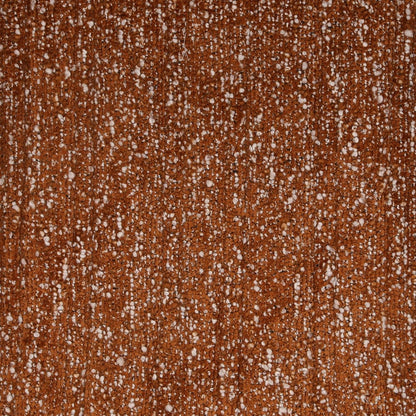 Modern Chunky Boucle Fabric and Rubber Wood Home Accent