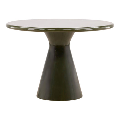Curated High-Gloss Concrete Dining Table