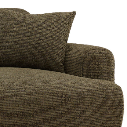 Artisan Textured Chenille Fabric Sofa