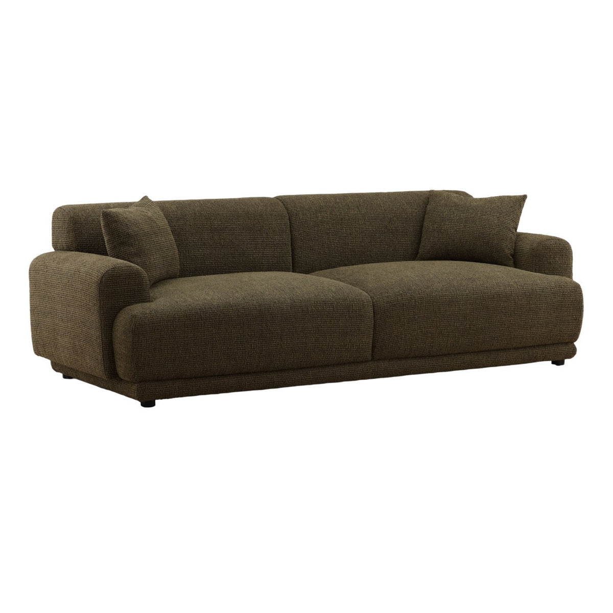 Artisan Textured Chenille Fabric Sofa