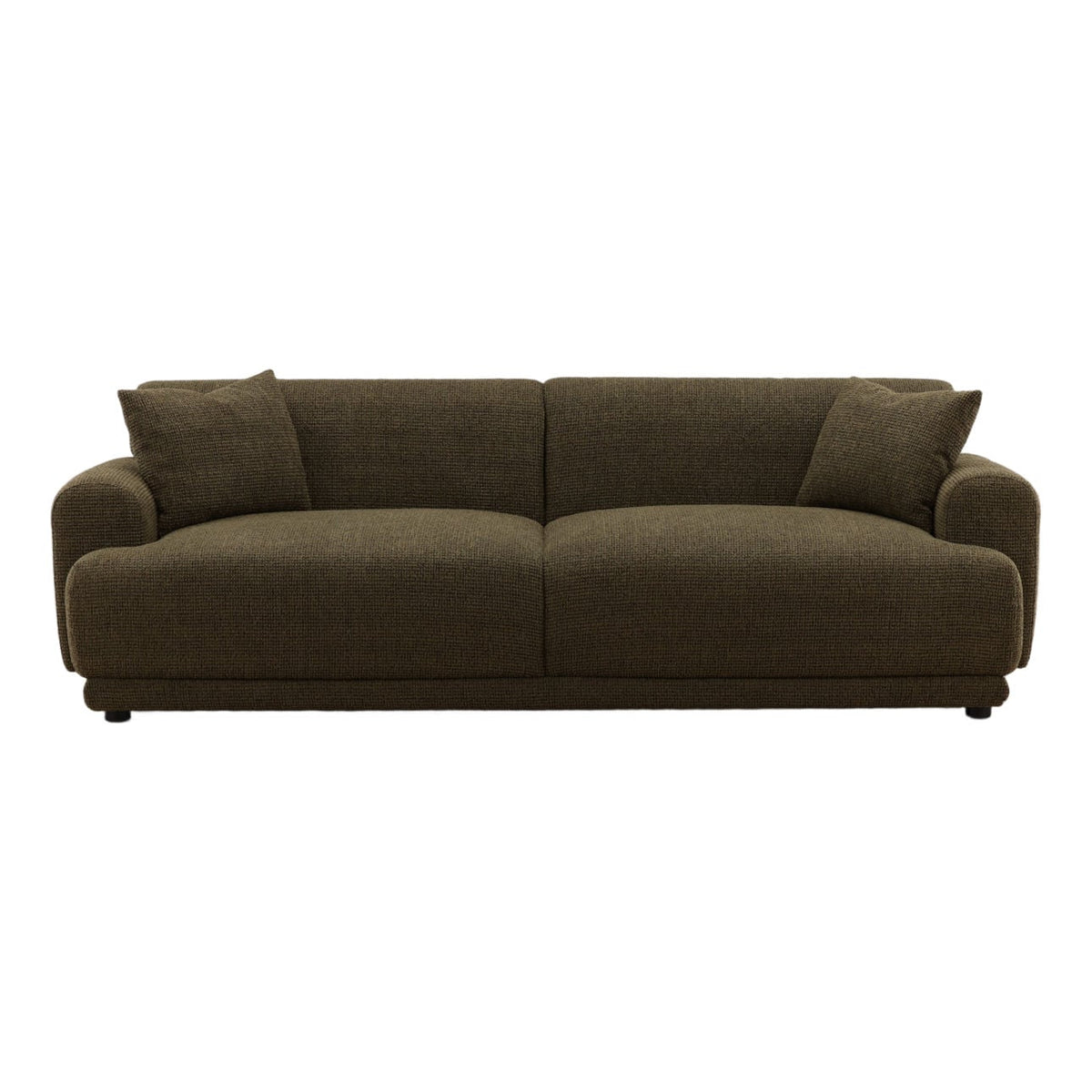Artisan Textured Chenille Fabric Sofa