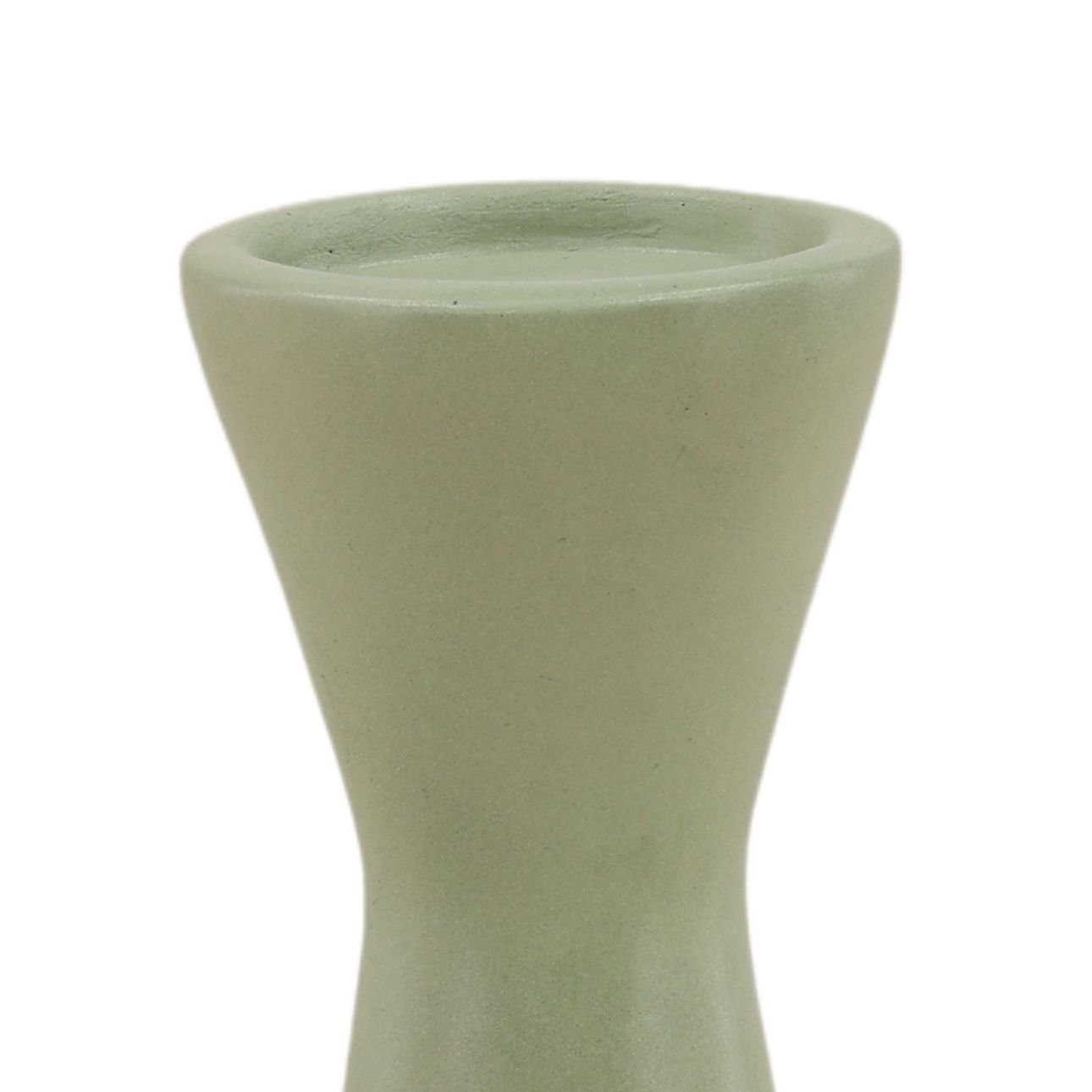 Pastel Green Lightweight Concrete Holder 4 in Wide