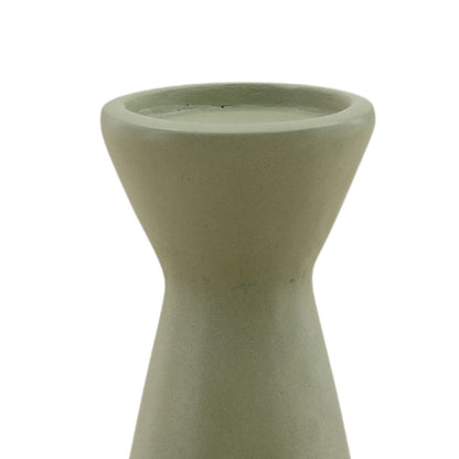Pastel Green Lightweight Concrete Holder 4 in Wide