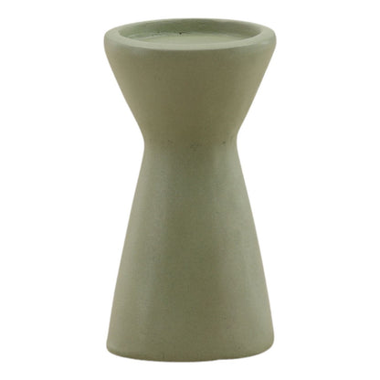 Pastel Green Lightweight Concrete Holder 4 in Wide