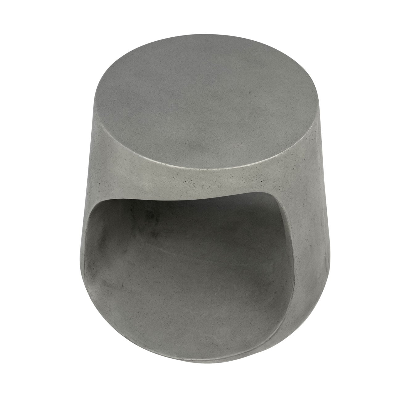 Grey Concrete Finish with Acrylic Seal Lightweight Concrete Table 18 in Wide