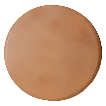 Terracotta Lightweight Concrete Table 21 in Wide