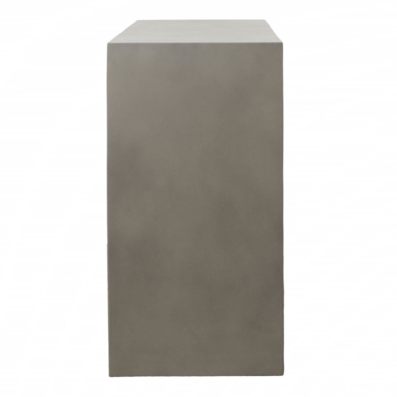 Grey Concrete Finish with Acrylic Sealer Lightweight Concrete Table 55 in Wide