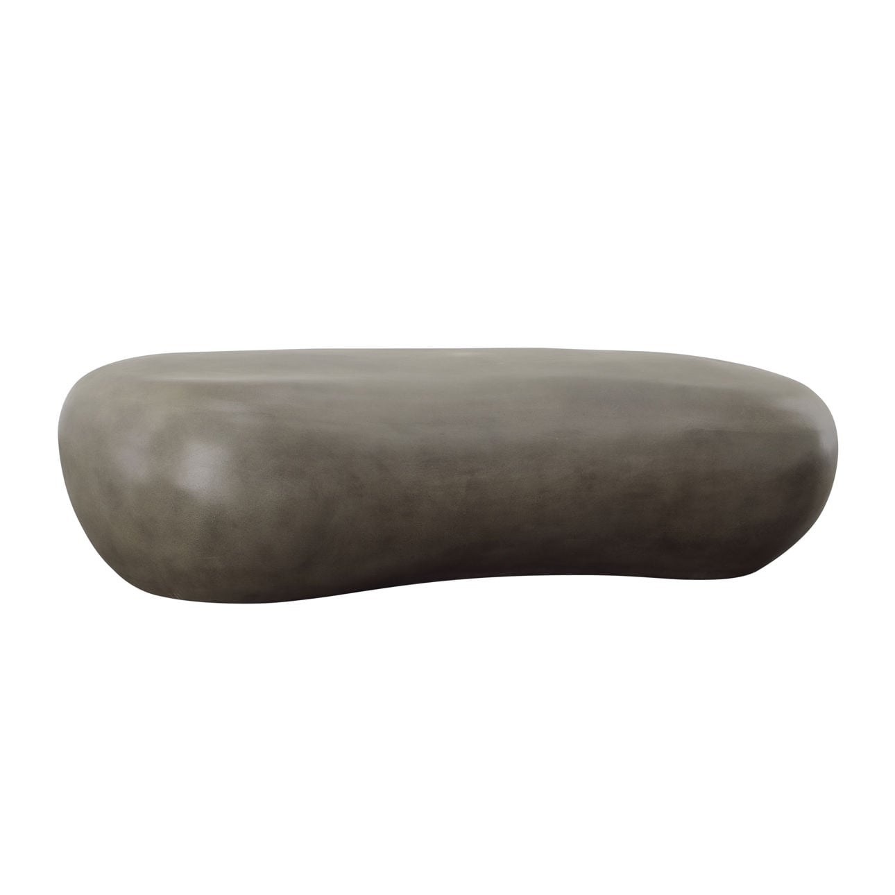 Dark Grey Lightweight Concrete Pebblestone 61.5 in Wide