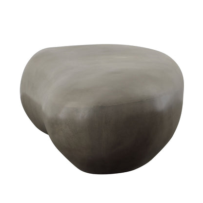 Dark Grey Lightweight Concrete Pebblestone 61.5 in Wide