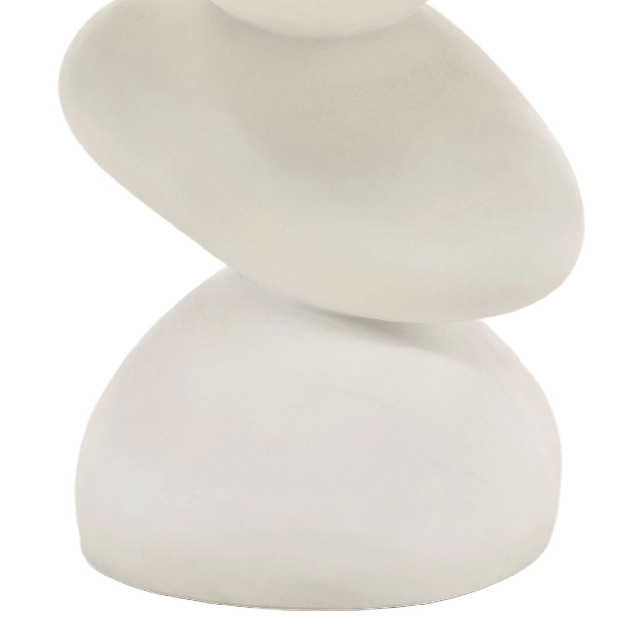 White Lightweight Concrete Table 49 in Wide