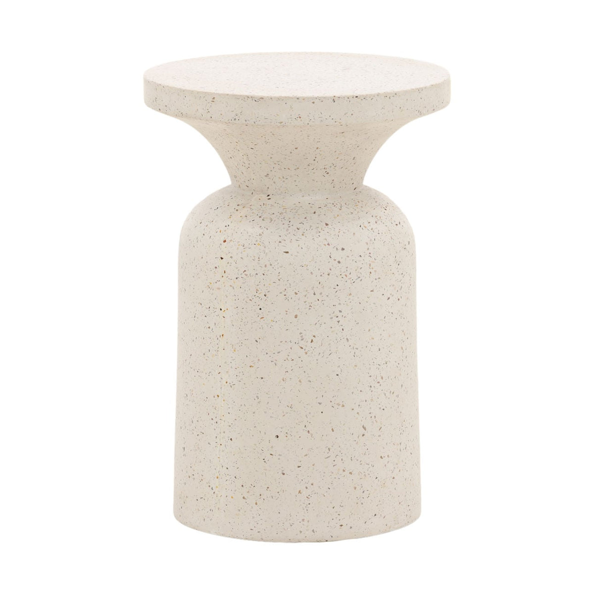 Heritage Lightweight Concrete Terrazzo Side Table