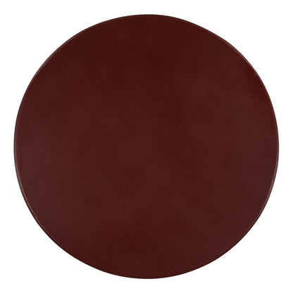Red Concrete Table 16 in Wide
