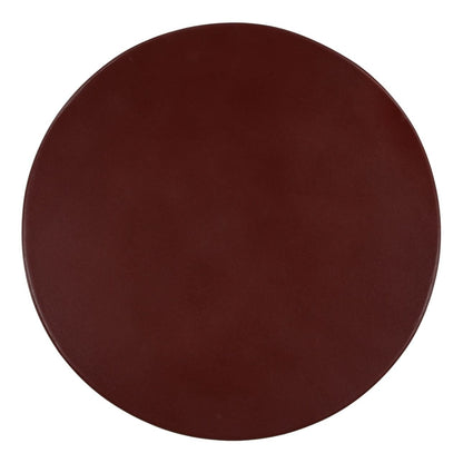 Red Concrete Table 16 in Wide