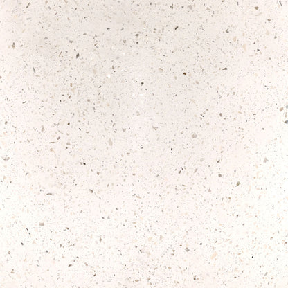 Ivory Lightweight Concrete Terrazzo Table 94.5 in Wide