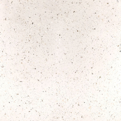 Ivory Lightweight Concrete Terrazzo Table 94.5 in Wide