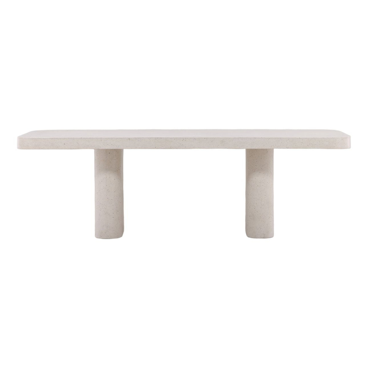 Crafted Lightweight Concrete Terrazzo Dining Table