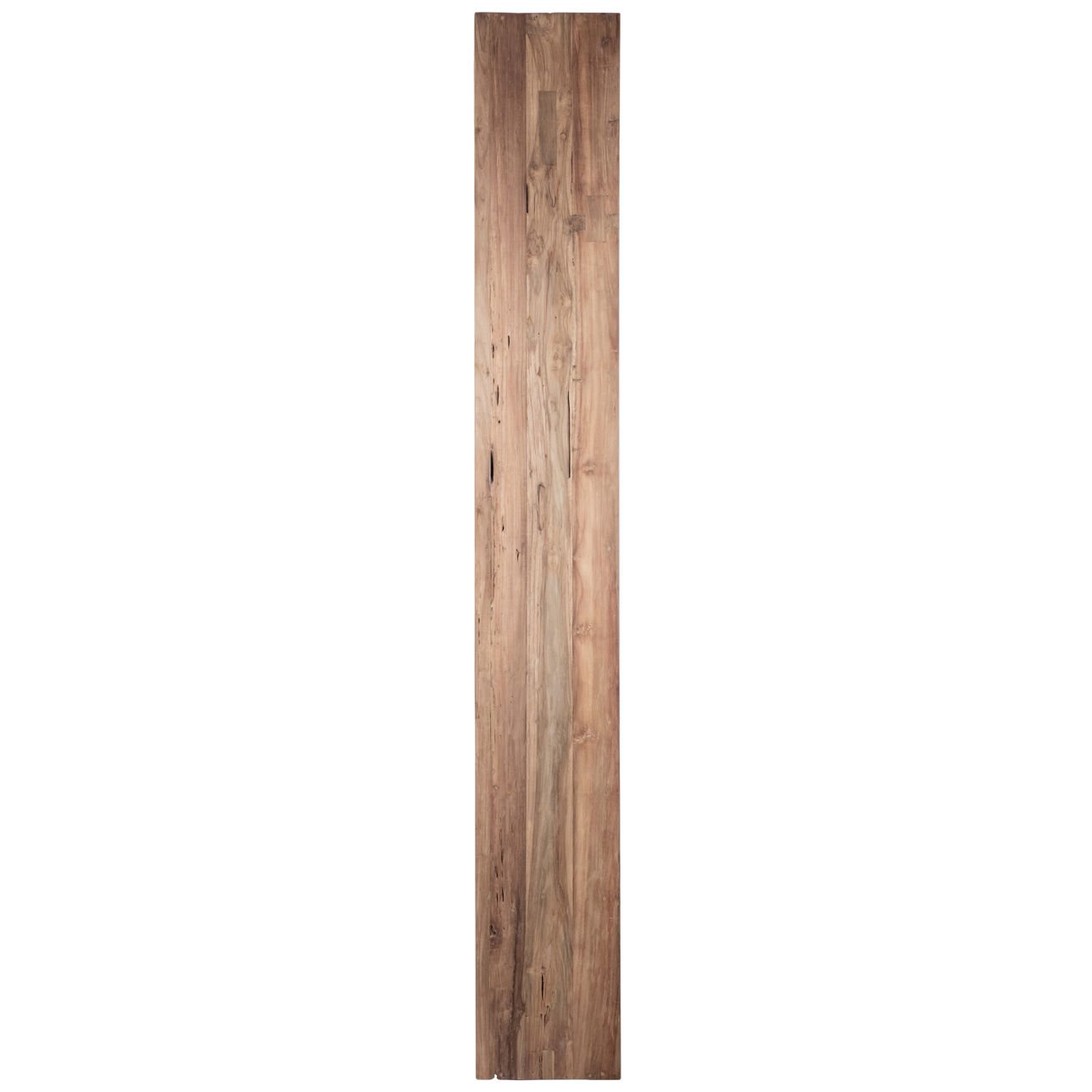 Medium Brown Antique Wood Finish Reclaimed Teak Wood Bookcase 39 in Wide