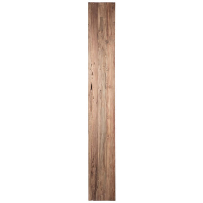 Medium Brown Antique Wood Finish Reclaimed Teak Wood Bookcase 39 in Wide