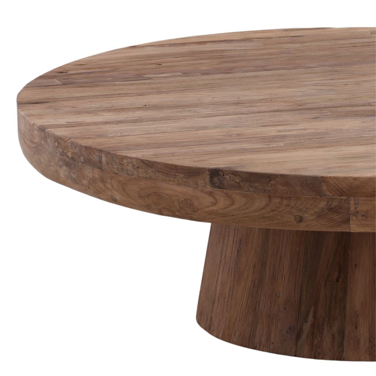 Natural Reclaimed Teak Wood Table 47.5 in Wide