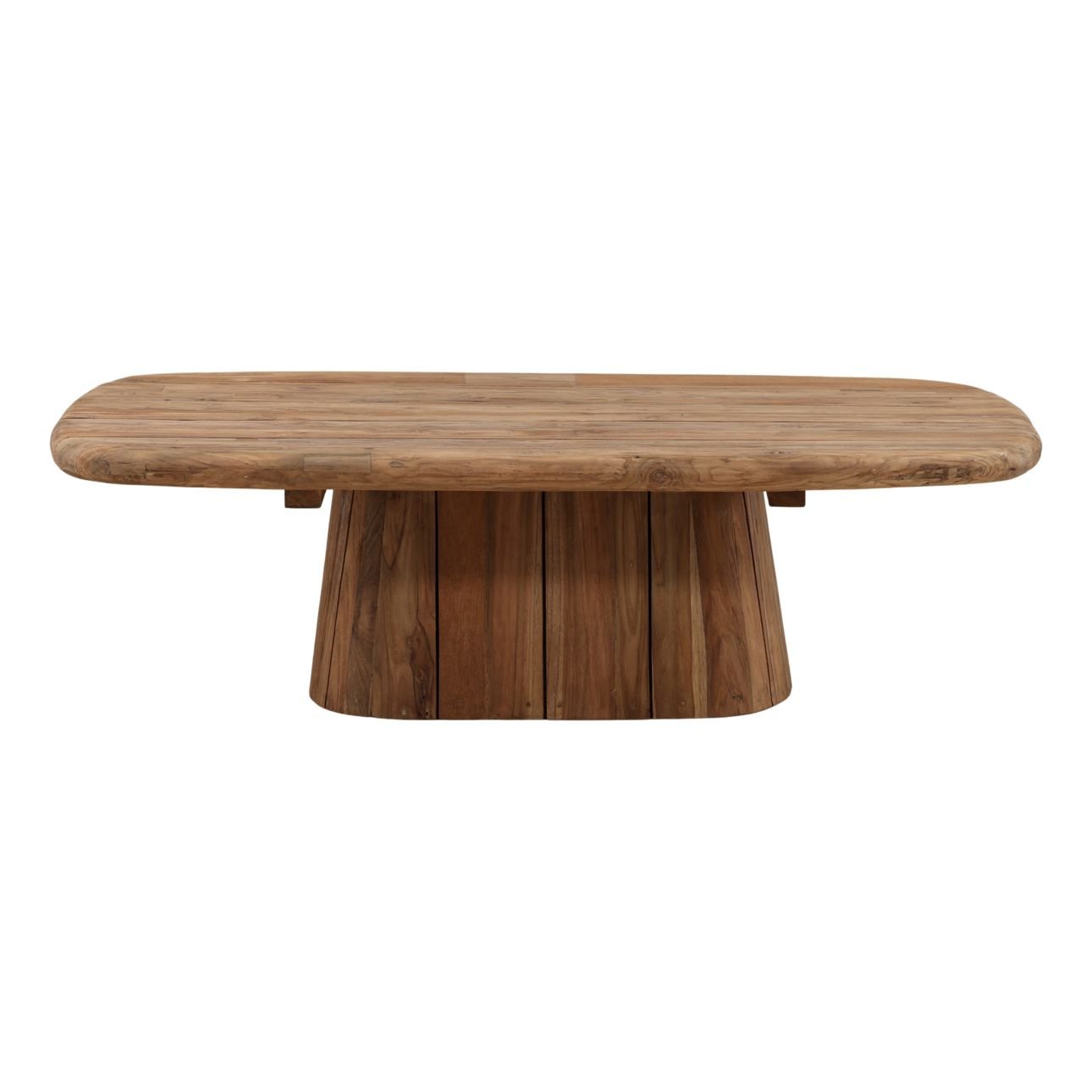 Natural Reclaimed Teak Wood Table 55 in Wide