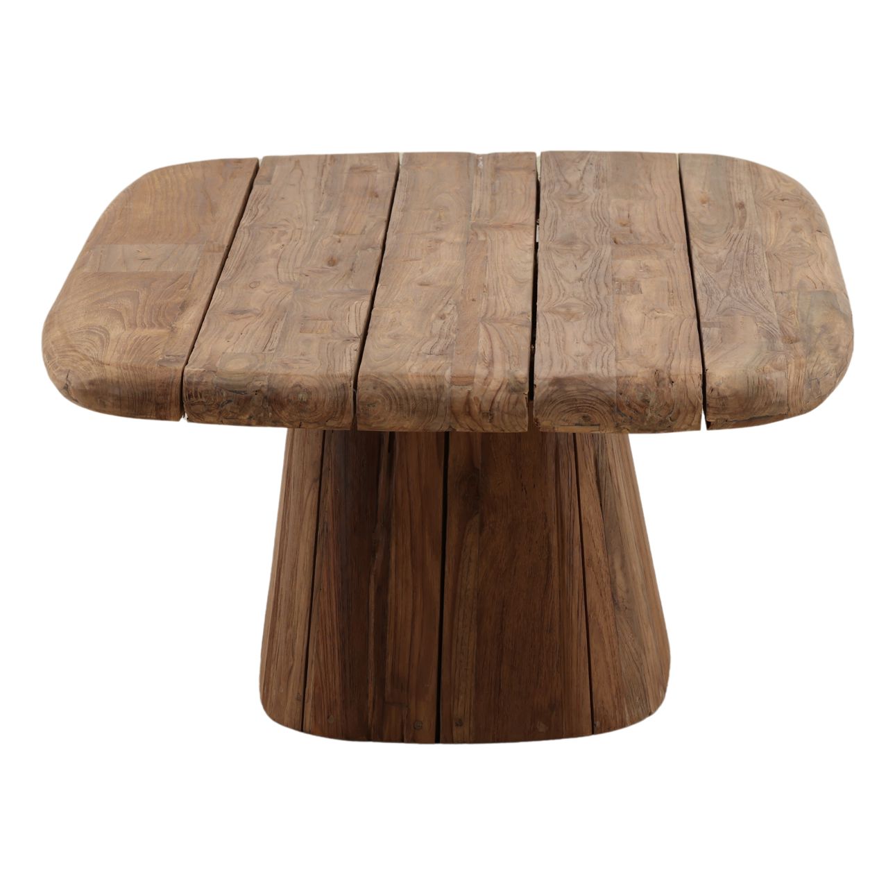 Natural Reclaimed Teak Wood Table 55 in Wide