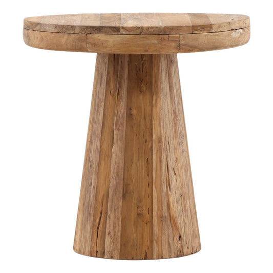 Natural Reclaimed Teak Wood Table 34 in Wide
