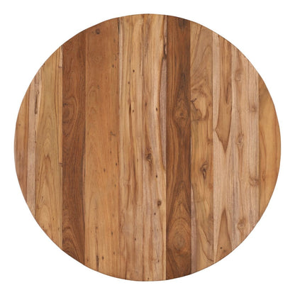 Natural Reclaimed Teak Wood Table 34 in Wide