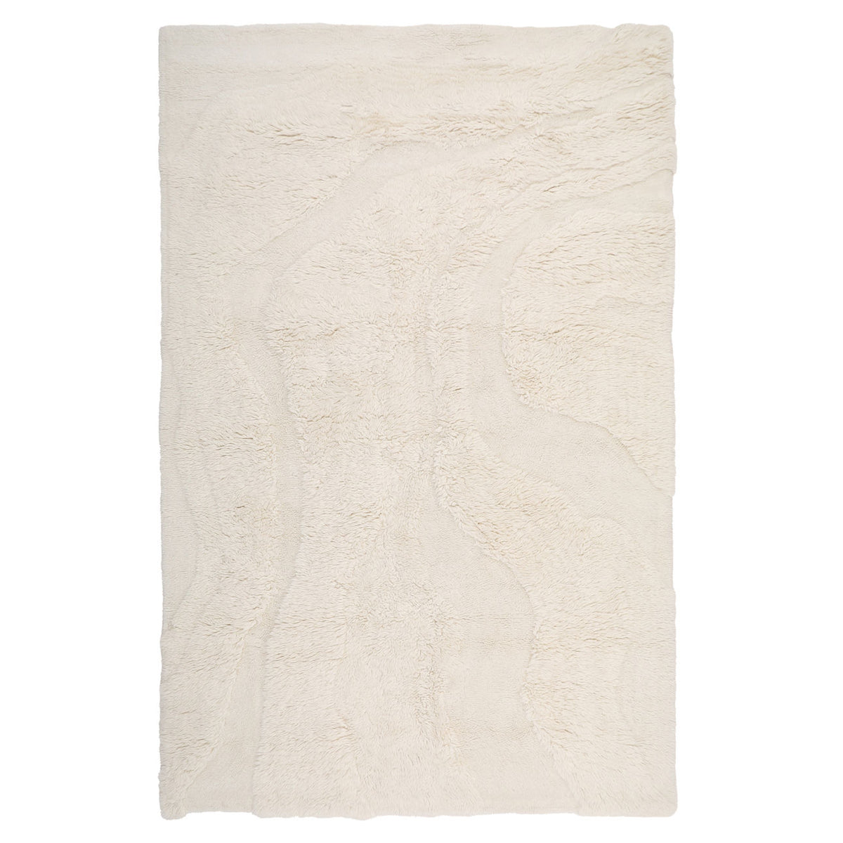 Refined Tufted New Zealand Wool Area Rug
