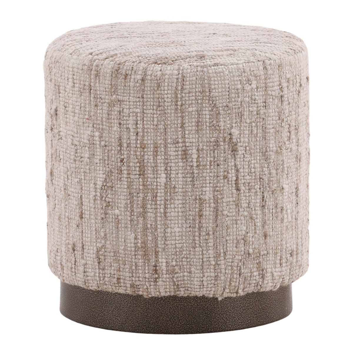 Curated Hand Spun Yarn and Steel Home Accent