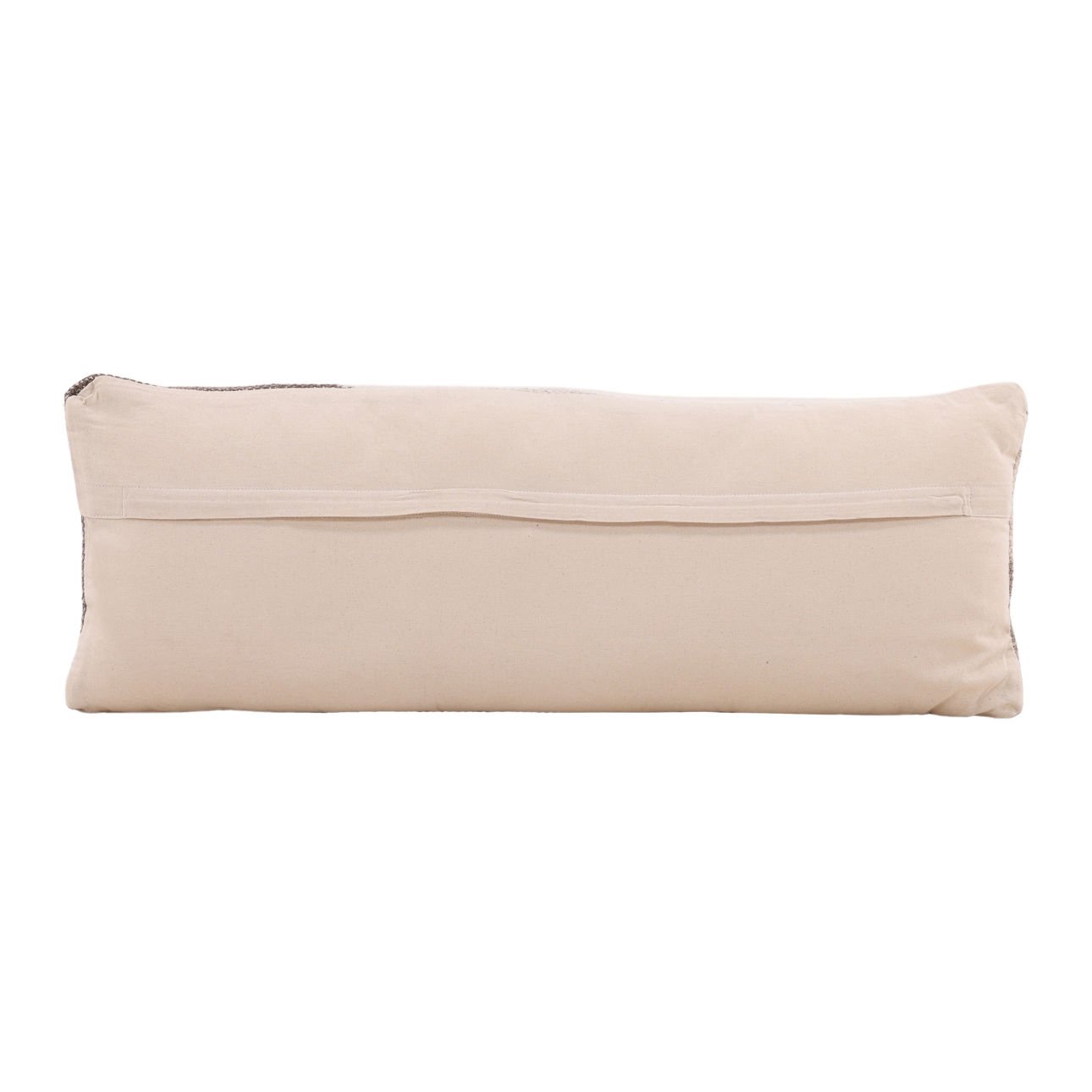 Multicolor Handwoven Wool and Cotton Cover Pillow 36 in Wide