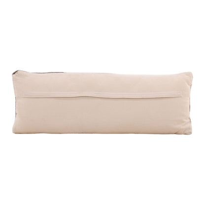 Multicolor Handwoven Wool and Cotton Cover Pillow 36 in Wide