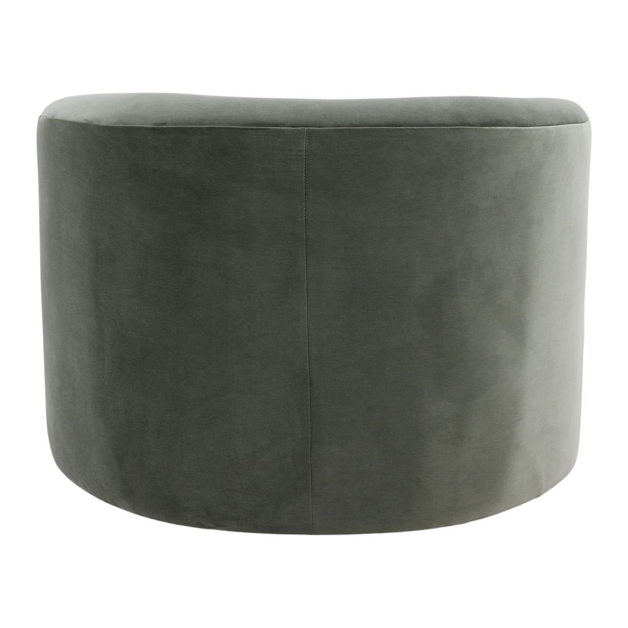 Sapphire Sage Velvet Fabric Chair 34 in Wide