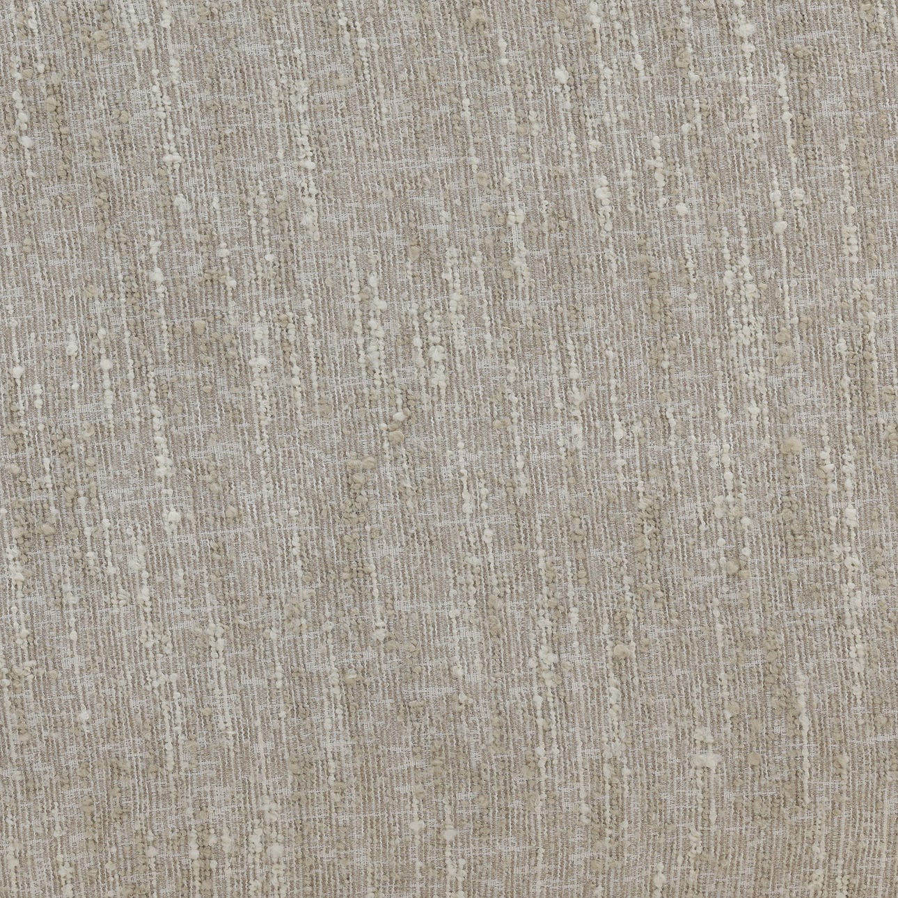 Napa Beige Textured Boucle Fabric Chaise 34 in Wide