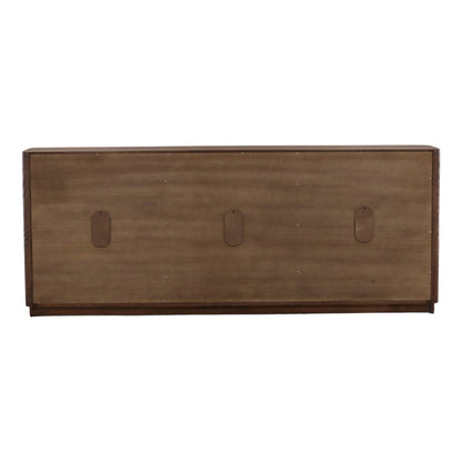 Refined Oak Wood Veneer Cabinet