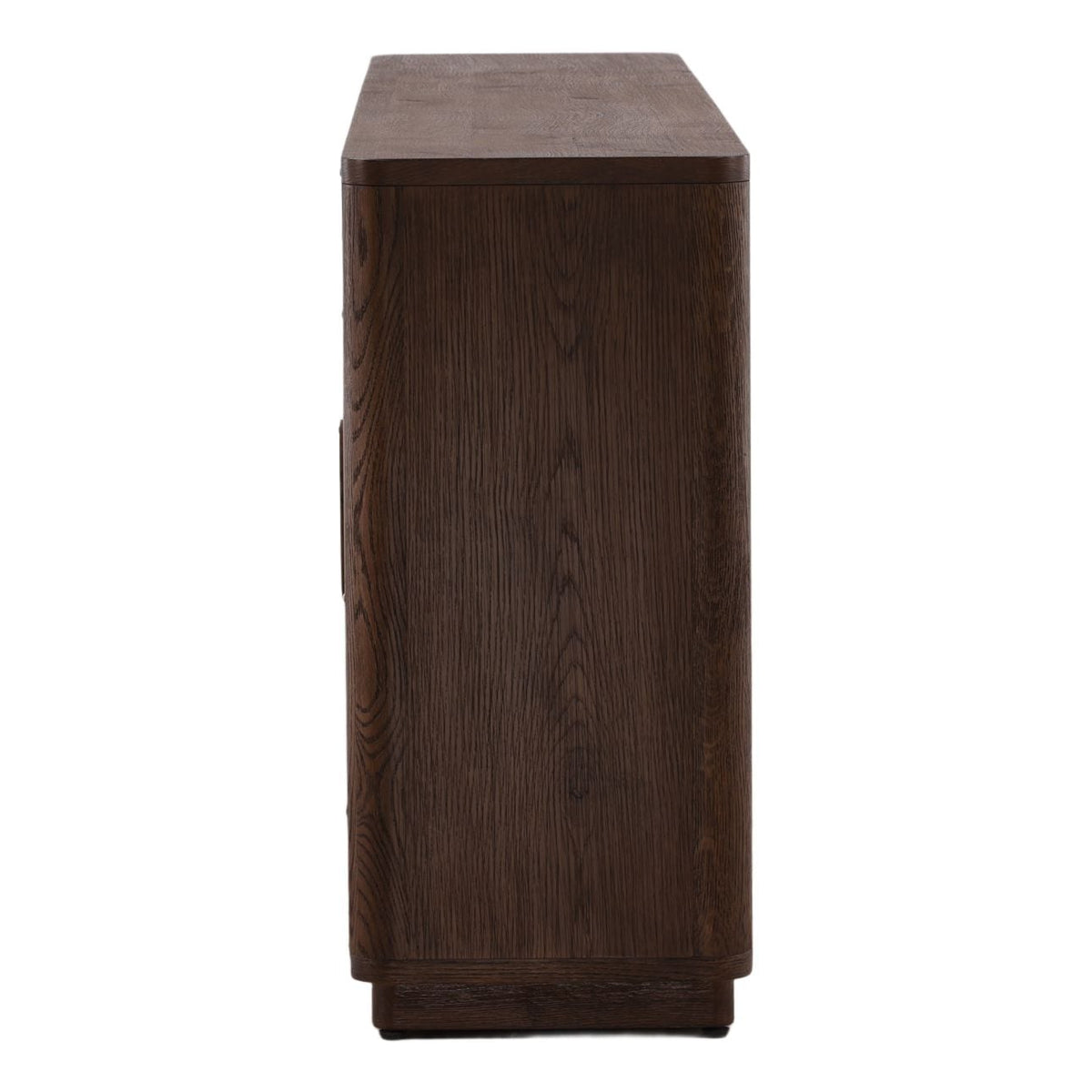 Refined Oak Wood Veneer Cabinet