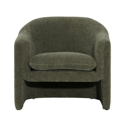 Charlotte Olive Chenille Fabric Chair 33.5 in Wide