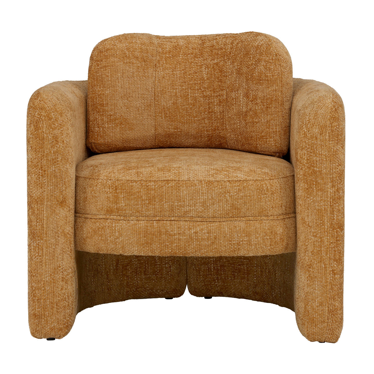 Ginger Polyester Upholstery and Select Hardwood Frame Chair 32.5 in Wide