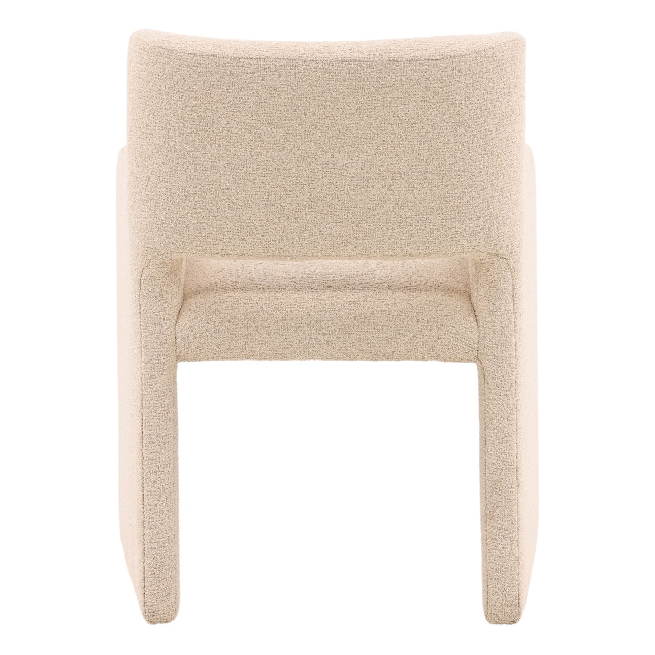 Everest Sand Boucle Fabric Chair 25.5 in Wide