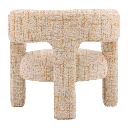 Sonoma Ginger Tweed Fabric and Select Hardwood Frame Chair 30.5 in Wide