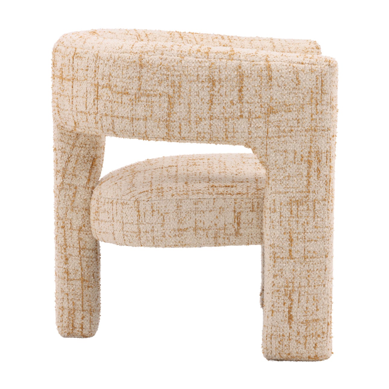 Sonoma Ginger Tweed Fabric and Select Hardwood Frame Chair 30.5 in Wide