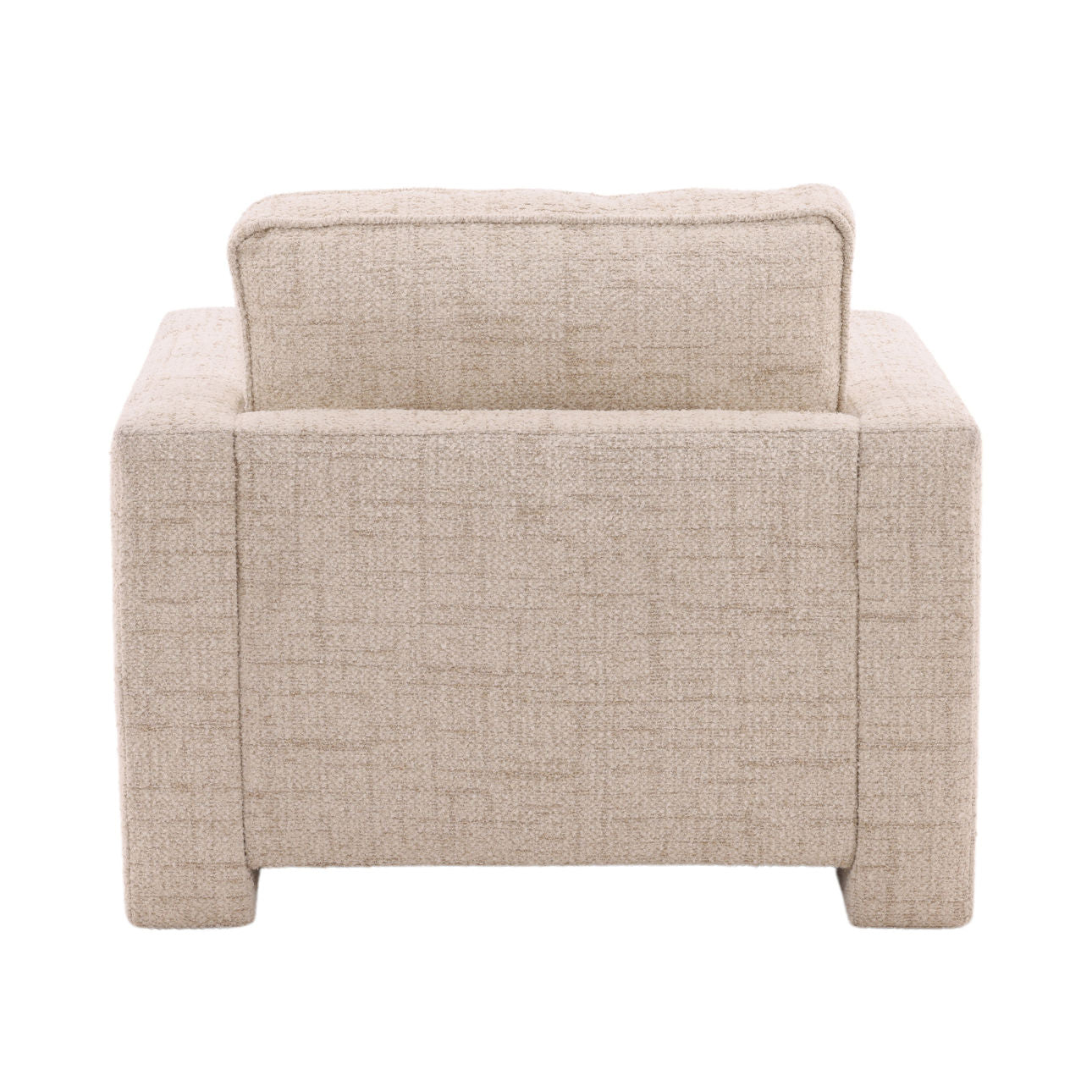 Sonoma Fog Tweed Fabric Chair 36.5 in Wide