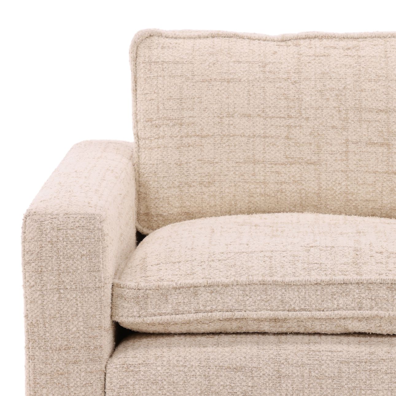 Sonoma Fog Tweed Fabric Chair 36.5 in Wide