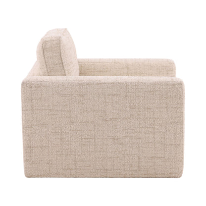 Sonoma Fog Tweed Fabric Chair 36.5 in Wide