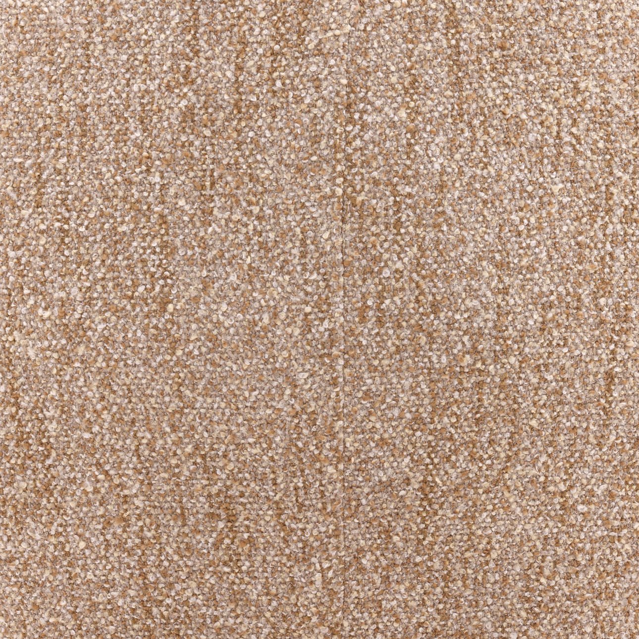 Paris Latte and Natural Multi-Tone Boucle Fabric and Rubber Wood Chair 38.5 in Wide