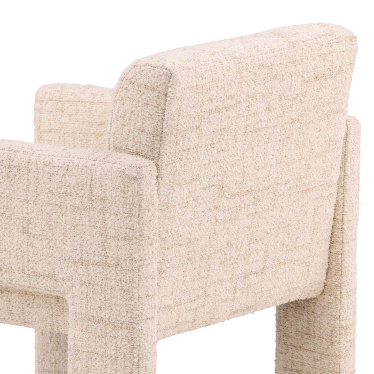 Sonoma Fog Tweed Fabric Chair 25 in Wide