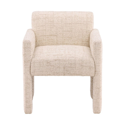 Sonoma Fog Tweed Fabric Chair 25 in Wide