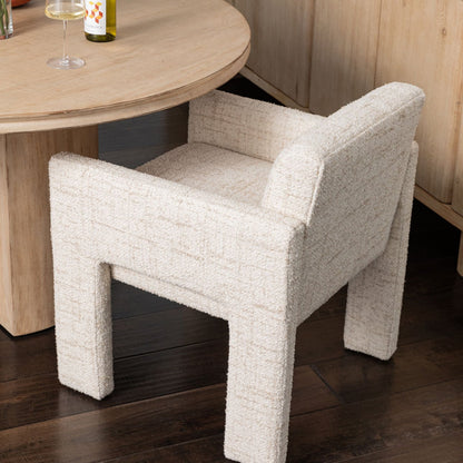 Sonoma Fog Tweed Fabric Chair 25 in Wide