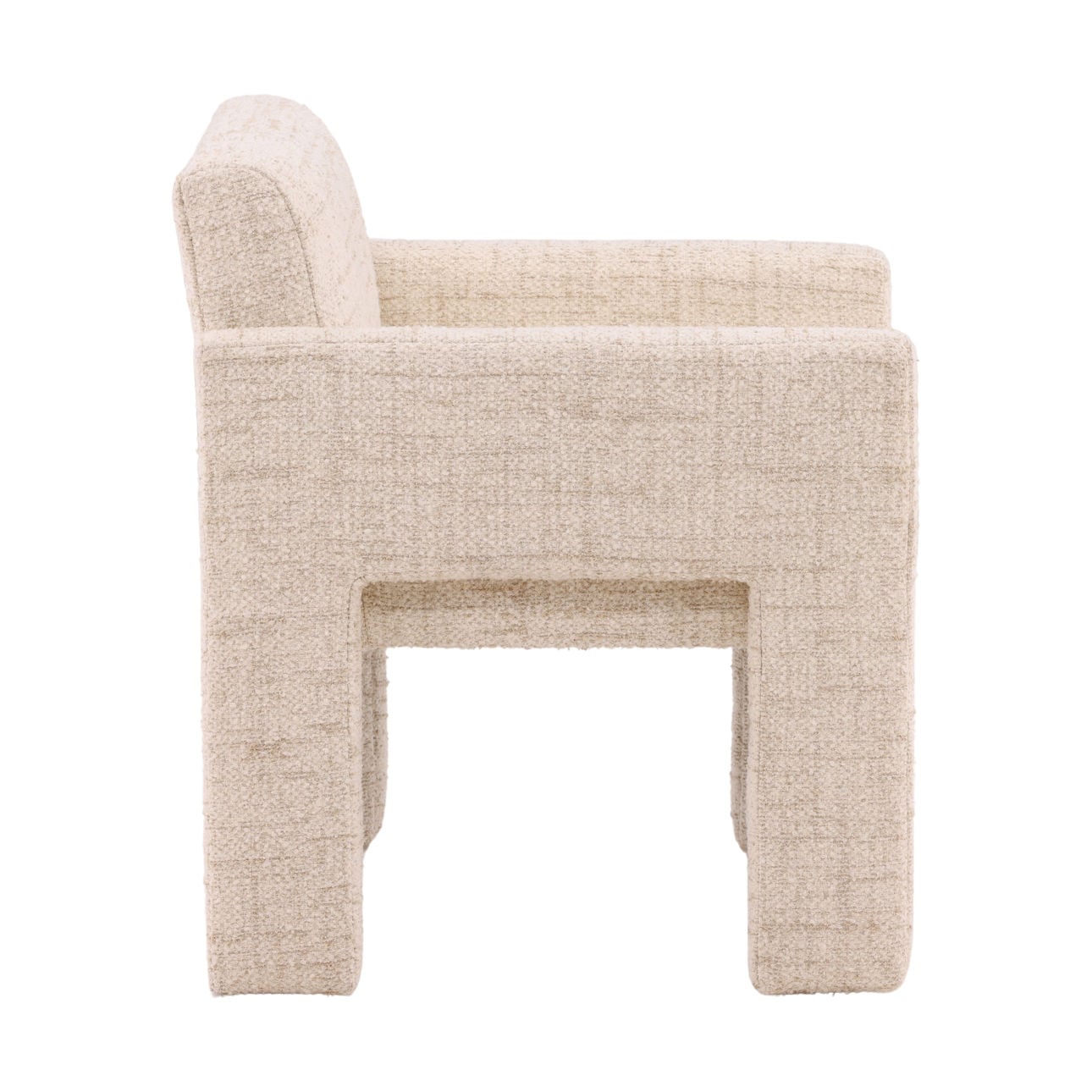 Sonoma Fog Tweed Fabric Chair 25 in Wide