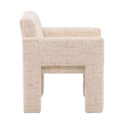 Sonoma Fog Tweed Fabric Chair 25 in Wide