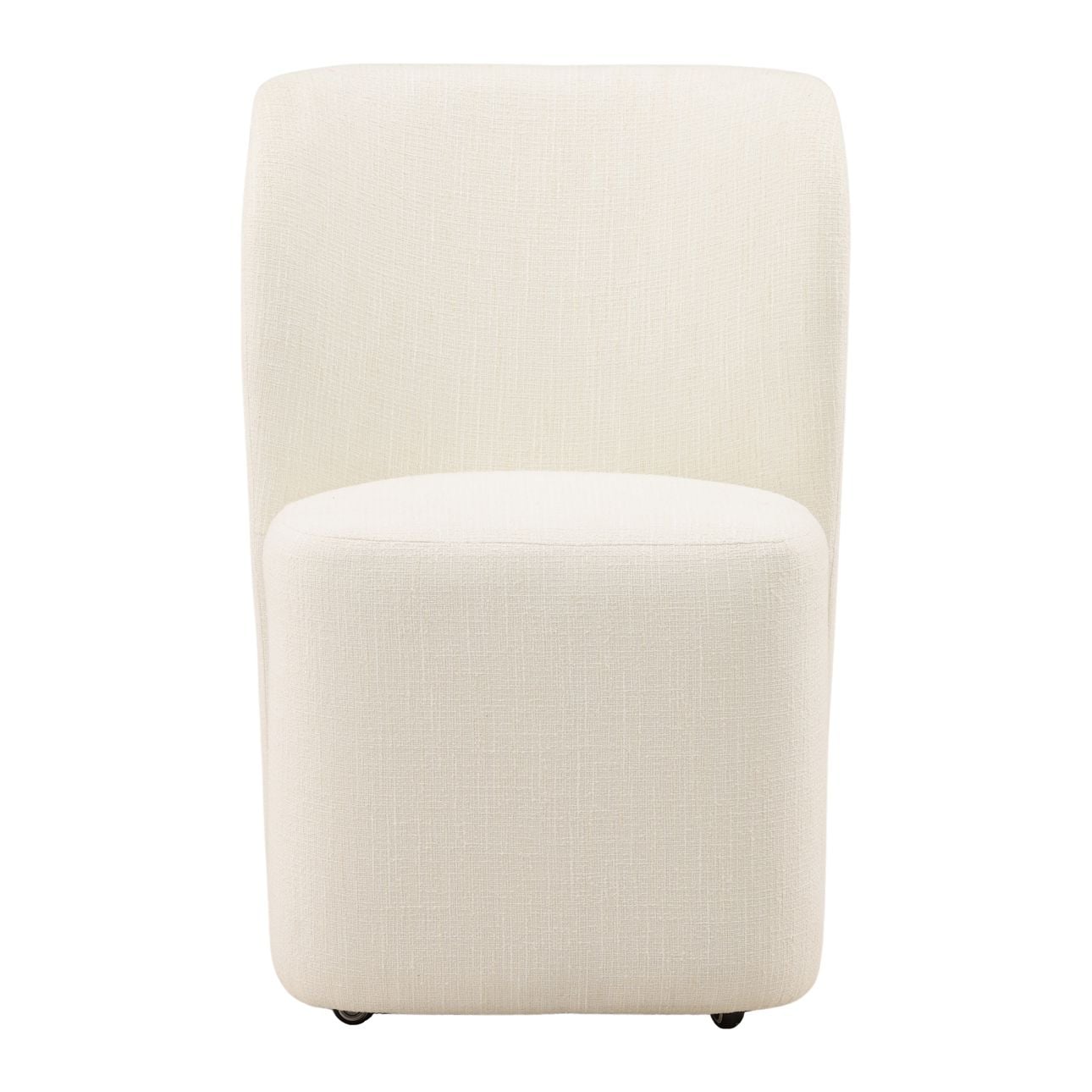 Field Cream Tweed Farbric Chair 23.5 in Wide